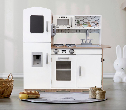 Kidoz wooden play kitchen - play,