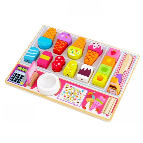 Kids wooden ice - kids, set