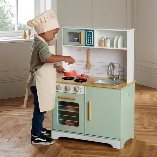 Childrens wooden kitchen - childrens,