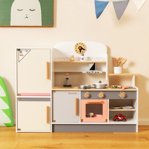 Children wooden kitchen toy - wooden,