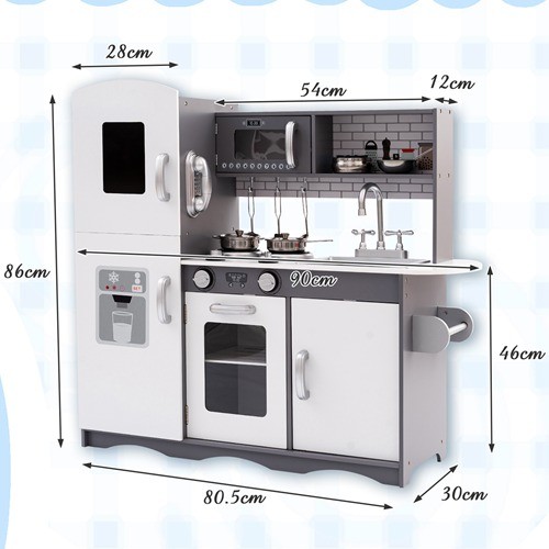 Toy role play kitchen wooden - toy,
