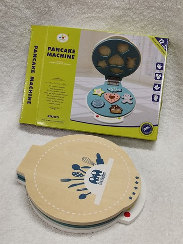 Kids wooden pancake machine - kids,