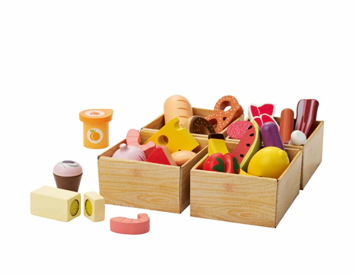 Lupilu wooden play food - wooden,