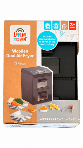 Aldi little town wooden dual - town,