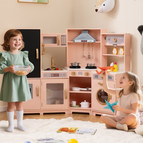 Toy kitchen playset with - kitchen,