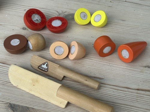 Wooden toy playset pretend - wooden,