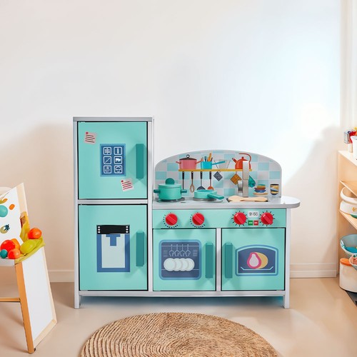 Wooden kids play kitchen - kids,