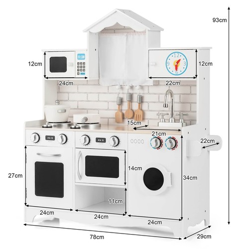 Kids wooden kitchen - wooden,