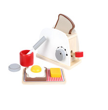NEW Toy Wooden Toaster and
