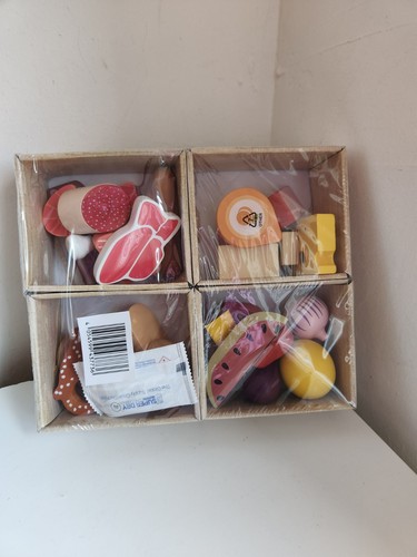 Lupilu wooden toy food crates - lupilu,