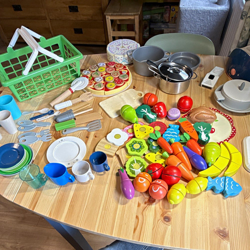 Wooden pretend play mixed - play,
