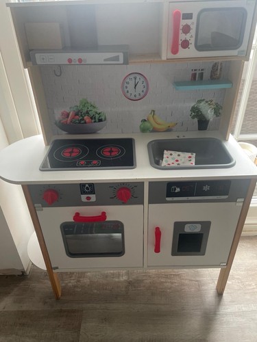 Wooden toy kitchen and - toy,
