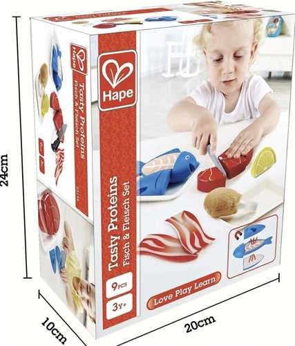 Hape tasty proteins wooden - hape,
