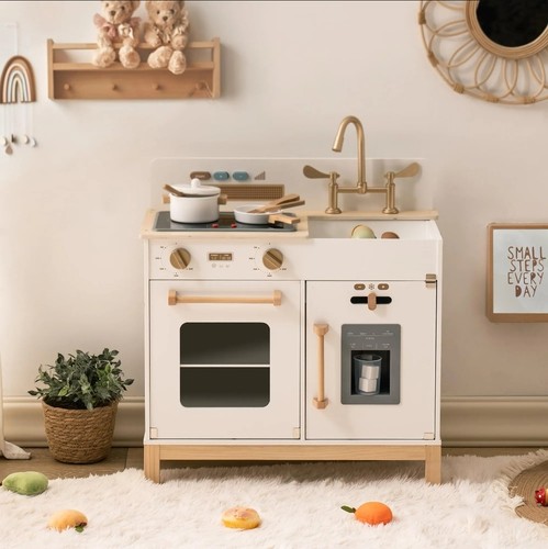 Wooden play kitchen for - play,