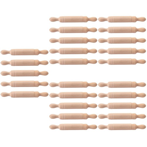 Wooden mini rolling pin for - rolling,
