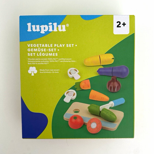 Lupilu wooden vegetable play - lupilu,