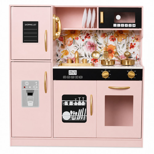 Wooden kids kitchen - wooden,