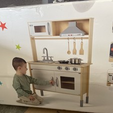 Wooden Mega Kitchen Pretend