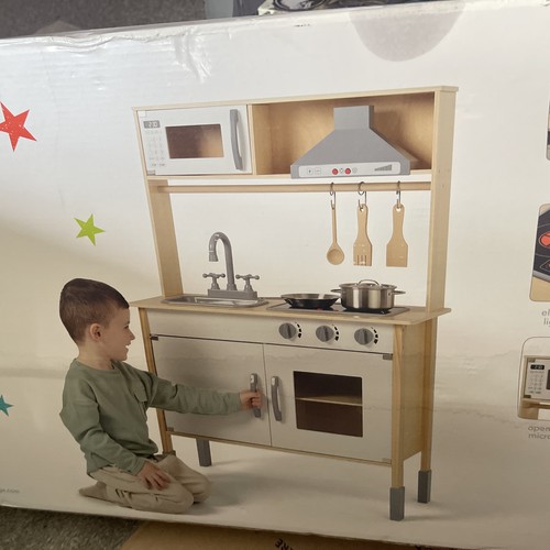 Wooden mega kitchen pretend - mega,