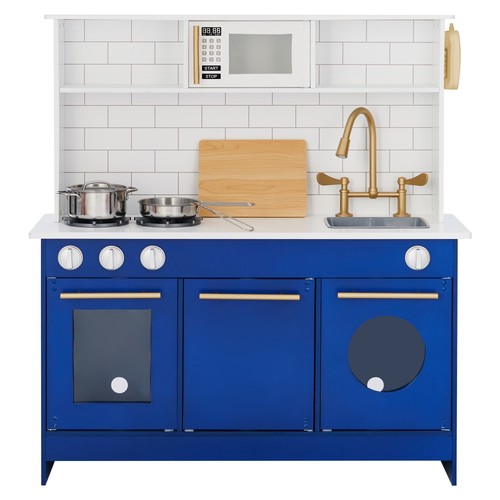 Kids toy kitchen wooden role - kids,