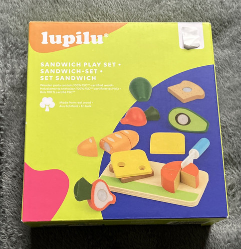 Lupilu wooden sandwich pretend - lupilu,