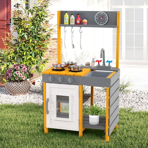 Wooden kids toy kitchen with - toy,