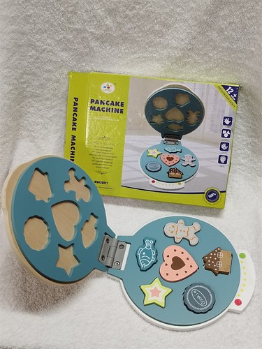 Kids wooden pancake machine - wooden,