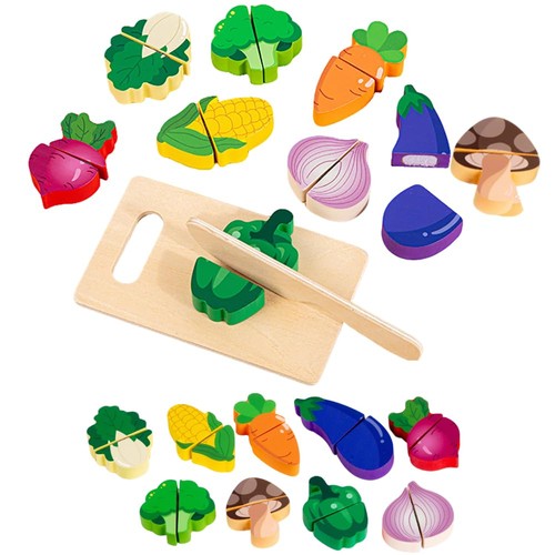 Wooden toy food - toy, kids