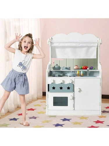 Large kids wooden - play, kitchen