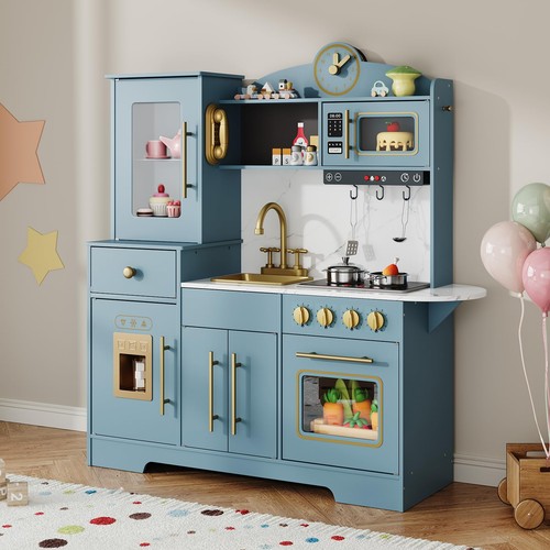 Large wooden kids - wooden, kitchen