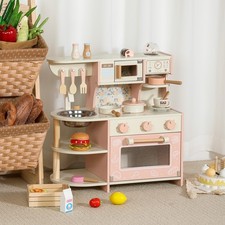 Kids Wooden Kitchen Playset