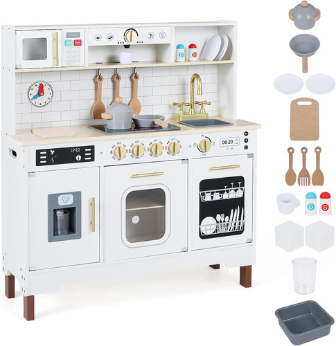 Kids play kitchen wooden - kitchen,,