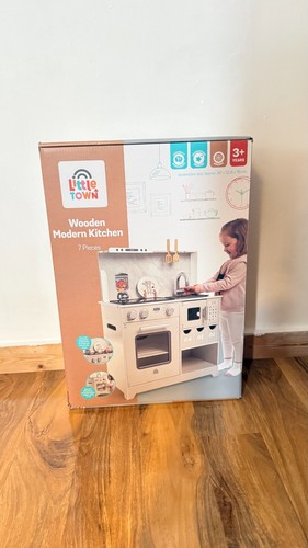 Aldi little town wooden - aldi,