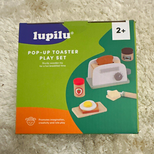 Lupilu wooden pop toaster - wooden,