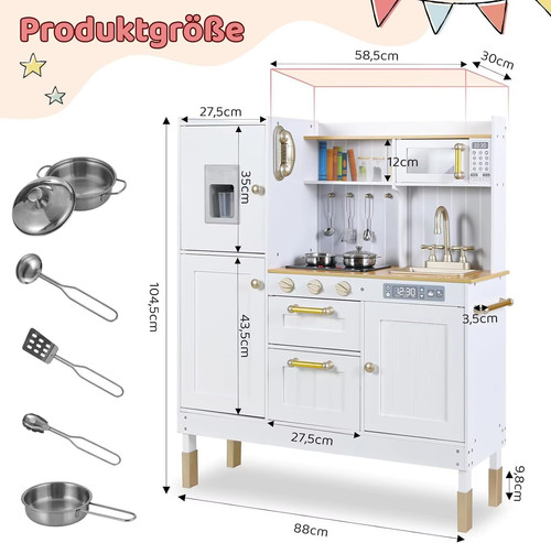 Children wooden kitchen toy - children's,