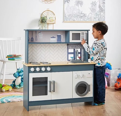 Wooden kids play - play, triple