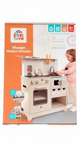 Aldi little town wooden modern - aldi,