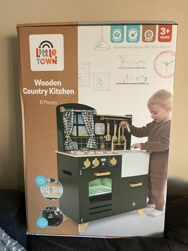 Aldi little town - little, wooden