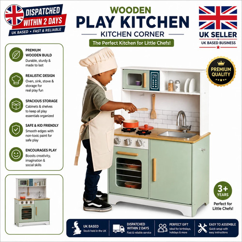 Wooden corner play - corner,