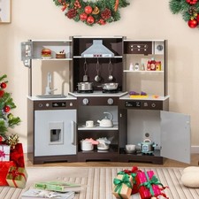 Wooden Play Kitchen for Kids |