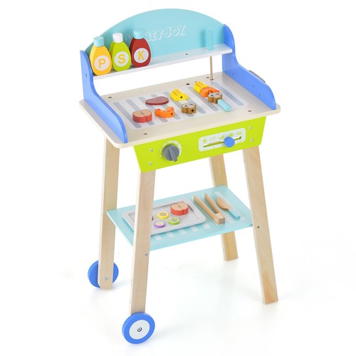 Kids pretend barbecue - kids,