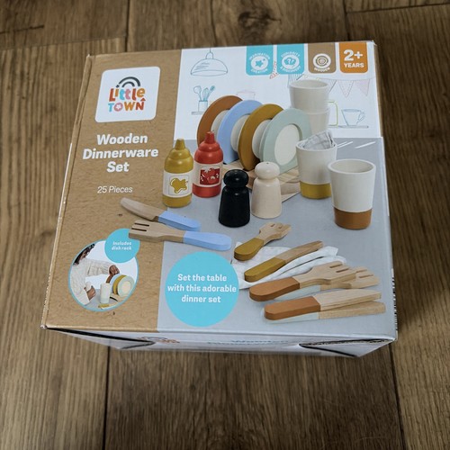Bnib aldi little - town, wooden